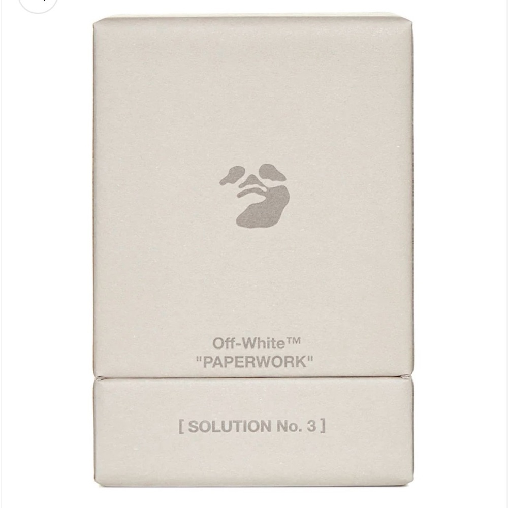 Off-White Paperwork Solution No. 3 in Cream